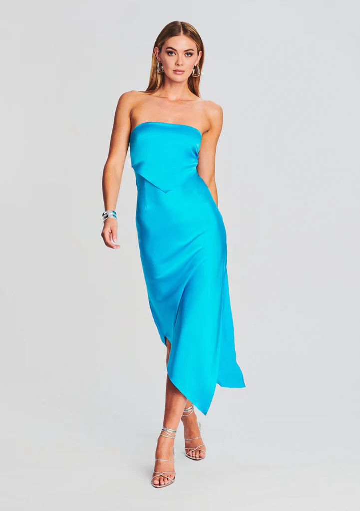 Ginni Silk Midi Dress | Retrofete