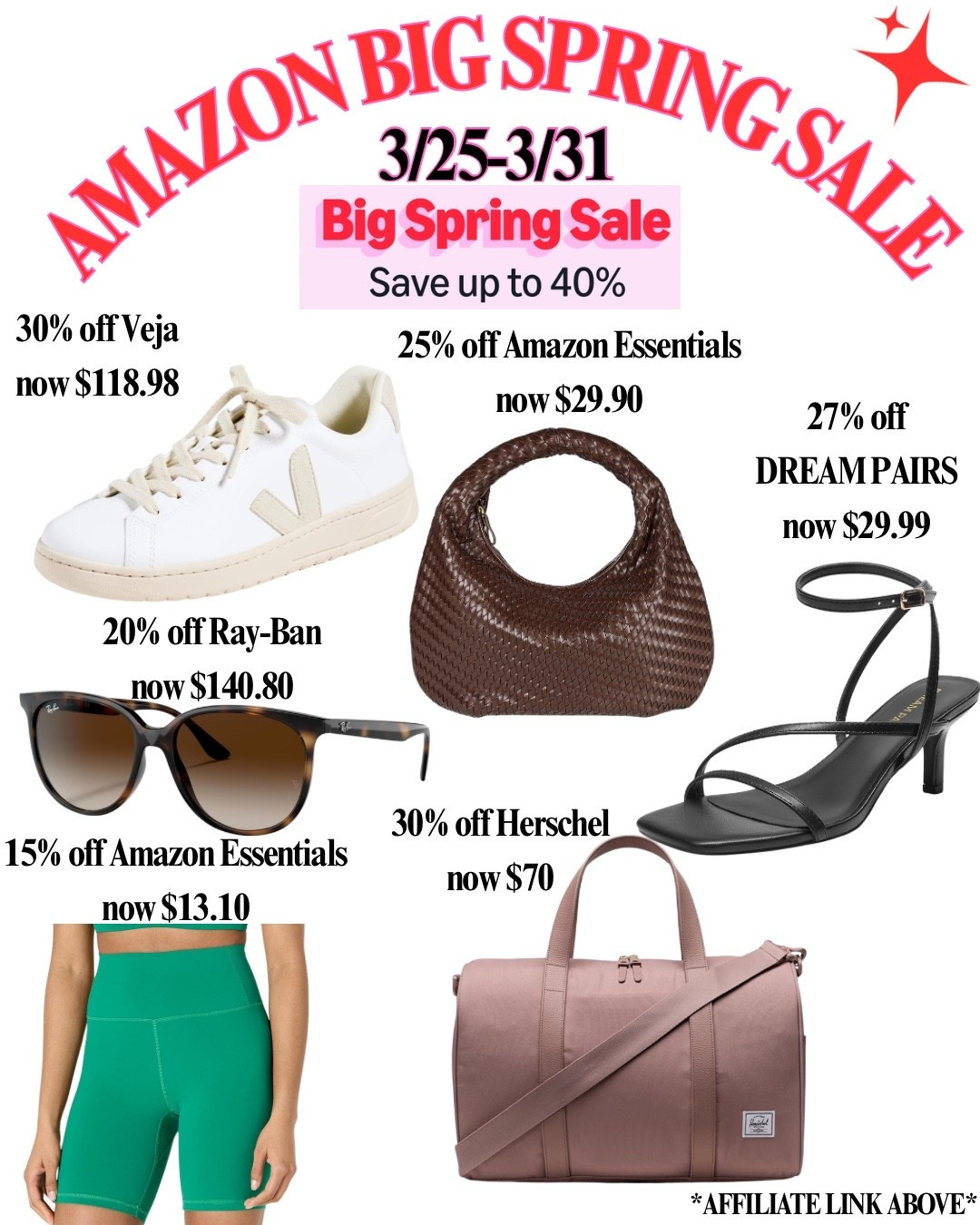 Amazon BIG spring sale 

#LTKSeasonal #LTKSaleAlert #LTKMidsize