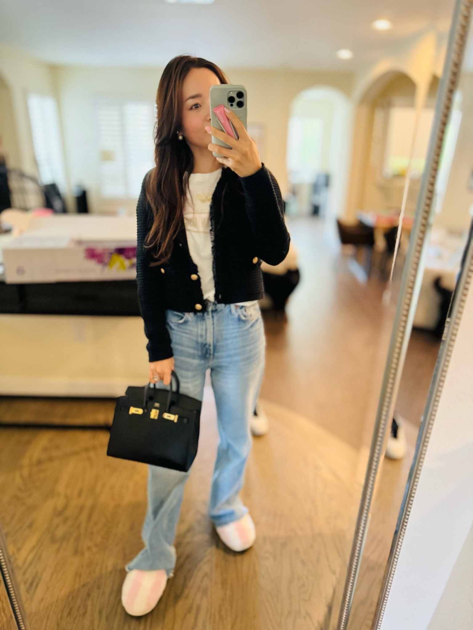 Outfit of the day! Wearing this sweater from J.Crew that’s currently on sale, and also available in white 

#LTKSaleAlert