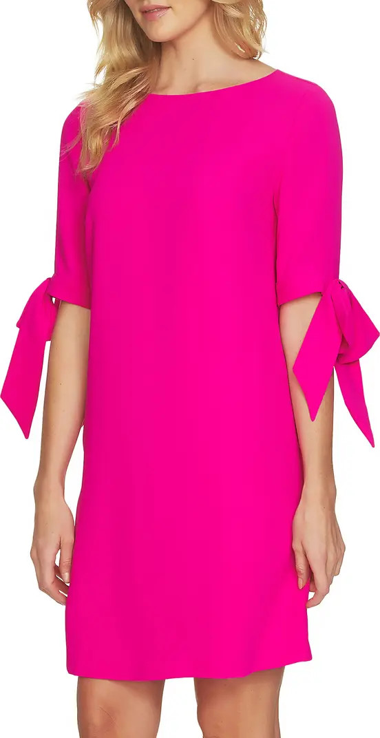 CeCe Moss Crepe Shift Dress | Nordstrom | Nordstrom