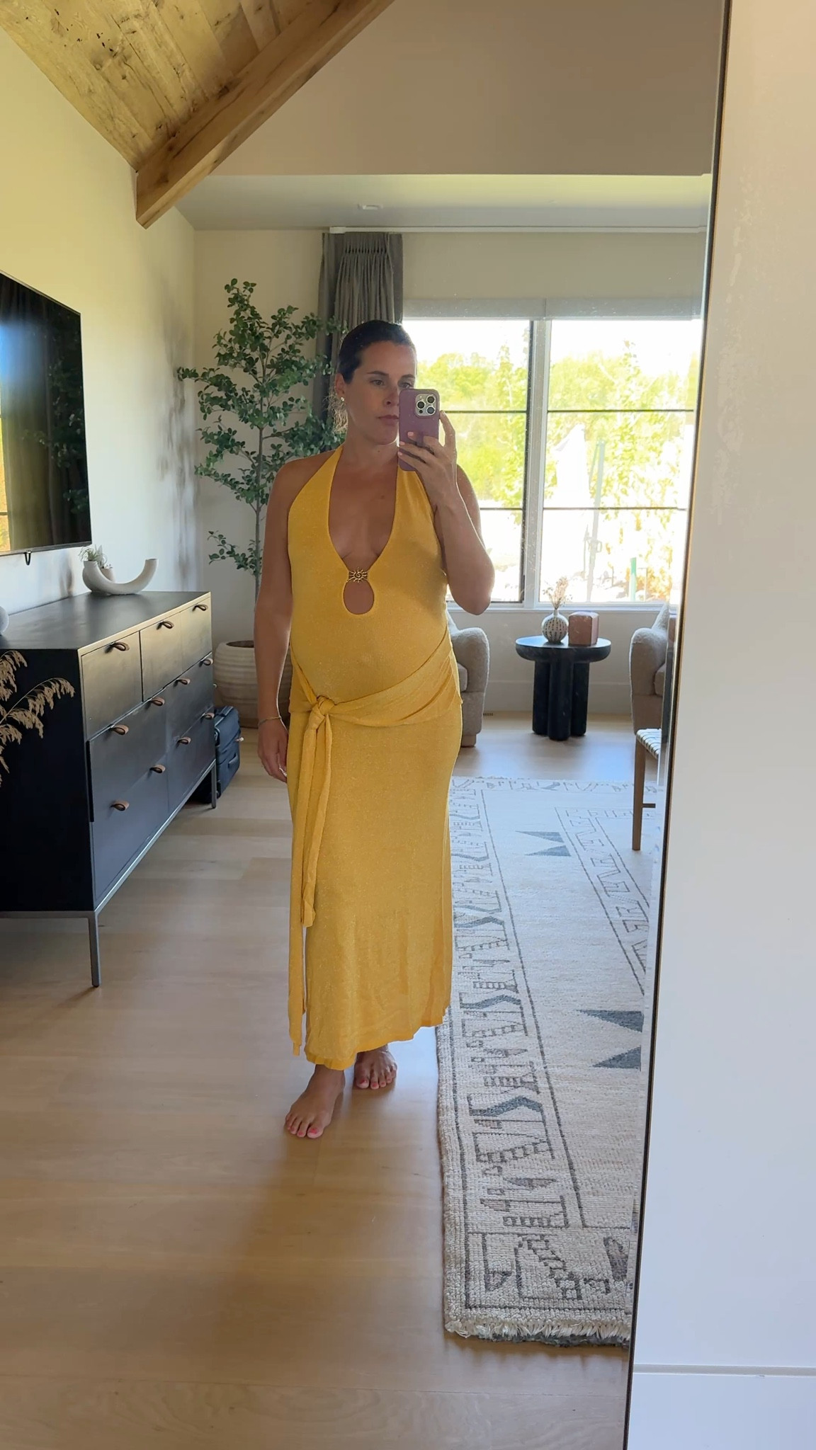 Love this dress from Shopbop. Super flattering and sexy. Sized up to a medium for the bump  


#LTKBump #LTKWedding #LTKTravel
