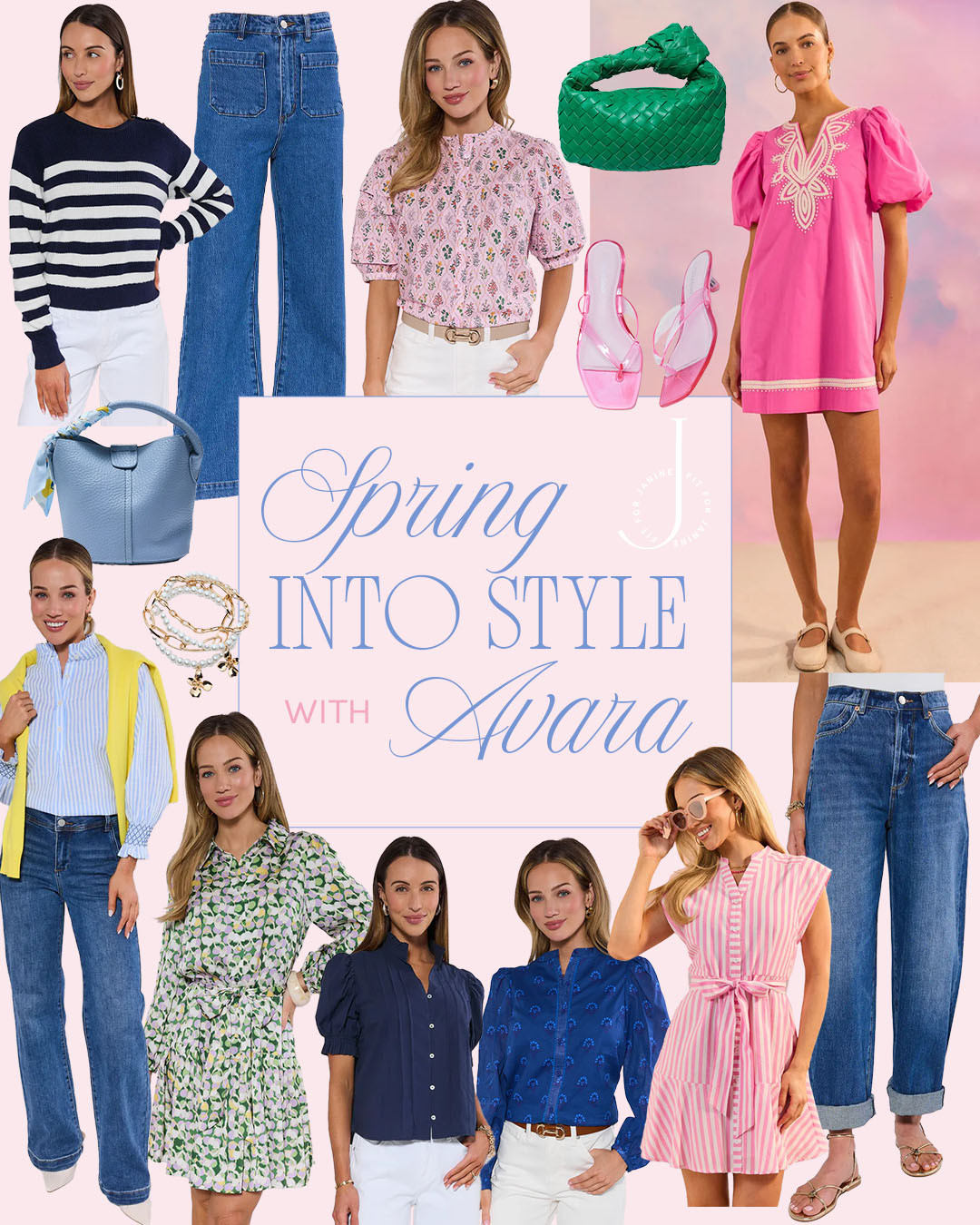 Who else is ready for Spring?!?! It's never too early to start thinking about some new go-to's in your wardrobe, and Avara has some fantastic pieces and accessories that are perfect transitions for the upcoming season!

Fit4Janine, Fashion, Fashionista, Style, Spring Style, Spring Wardrobe, Dresses, Blouses, Denim, Handbag, Jewelry 

 #LTKootd #LTKSeasonal #LTKWorkwear