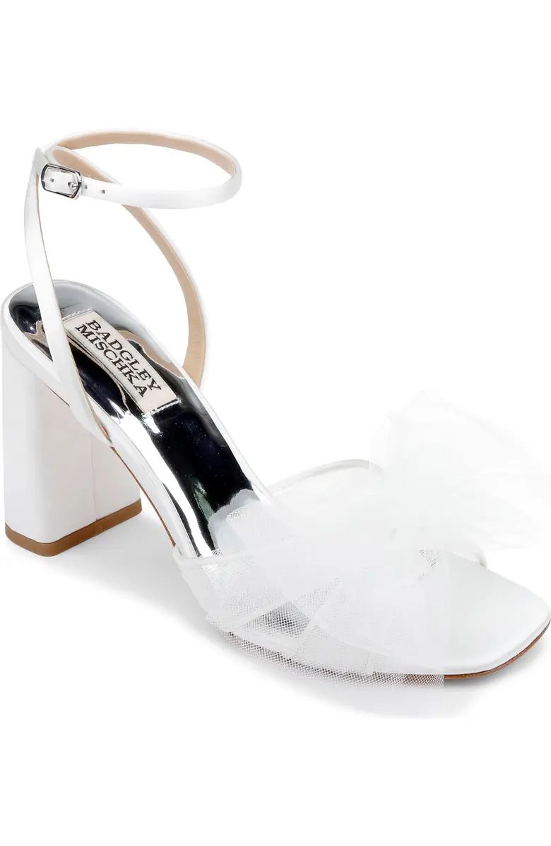 Badgley Mischka Collection Tess Ankle Strap Sandal (Women) | Nordstrom | Nordstrom