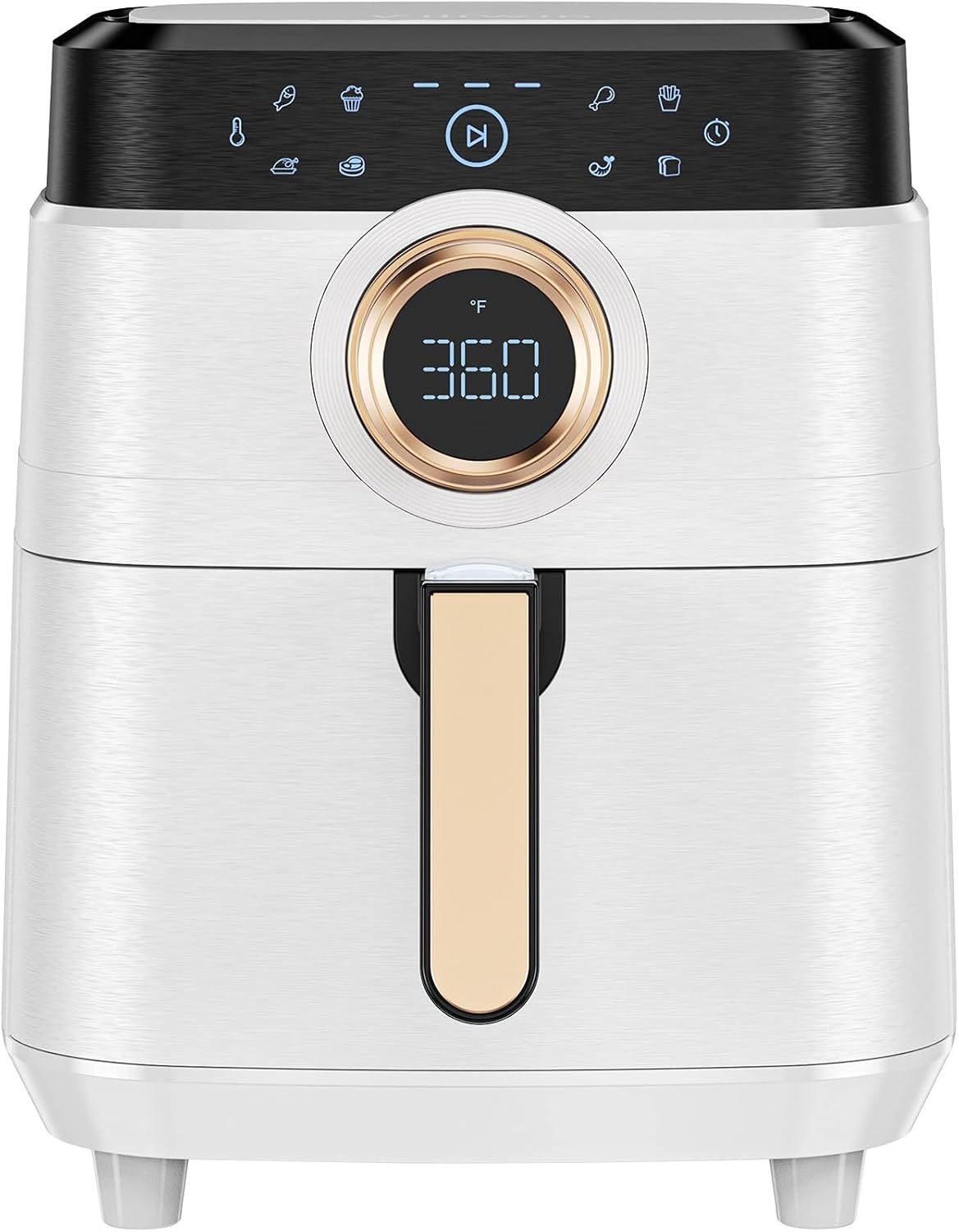 Air Fryer, Airfryer Oven Large Air Fryer 1700W 8-in-1 with Touch Screen Air Fryers Detachable Dis... | Amazon (US)