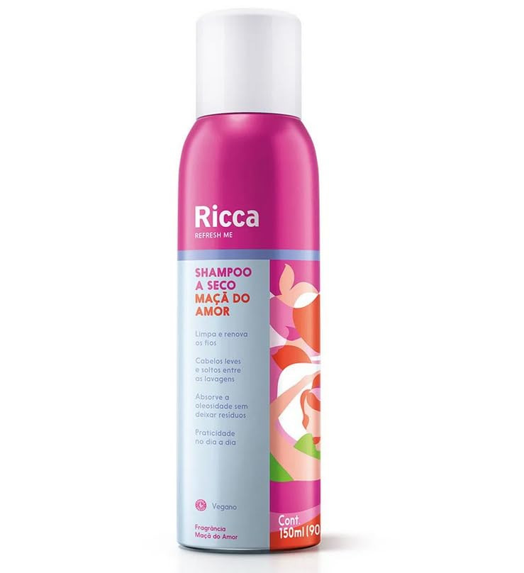 Ricca Shampoo A Seco Maça Do Amor 150Ml | Amazon (BR)