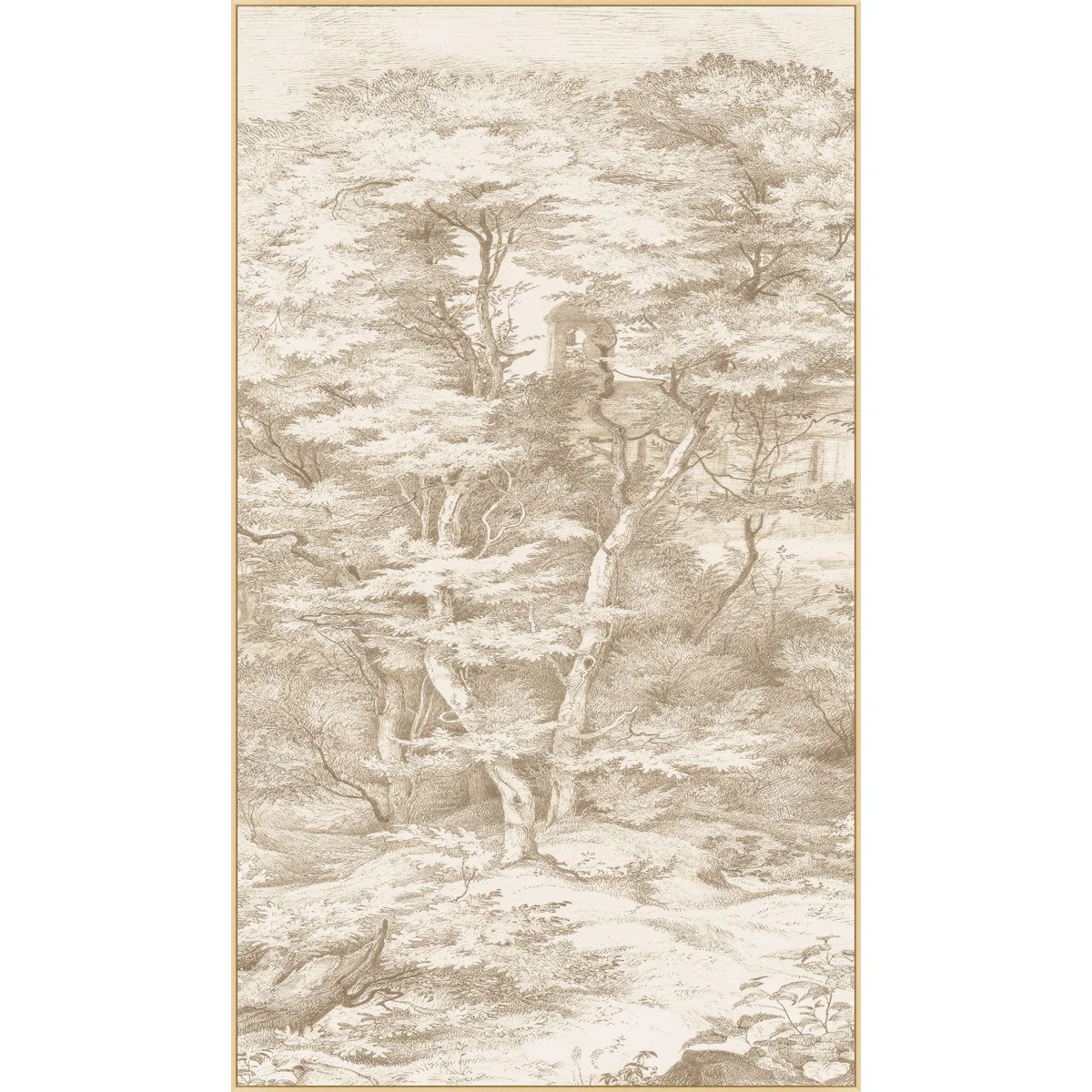 Neutral Toile " Neutral Toile 1 " | Wayfair North America