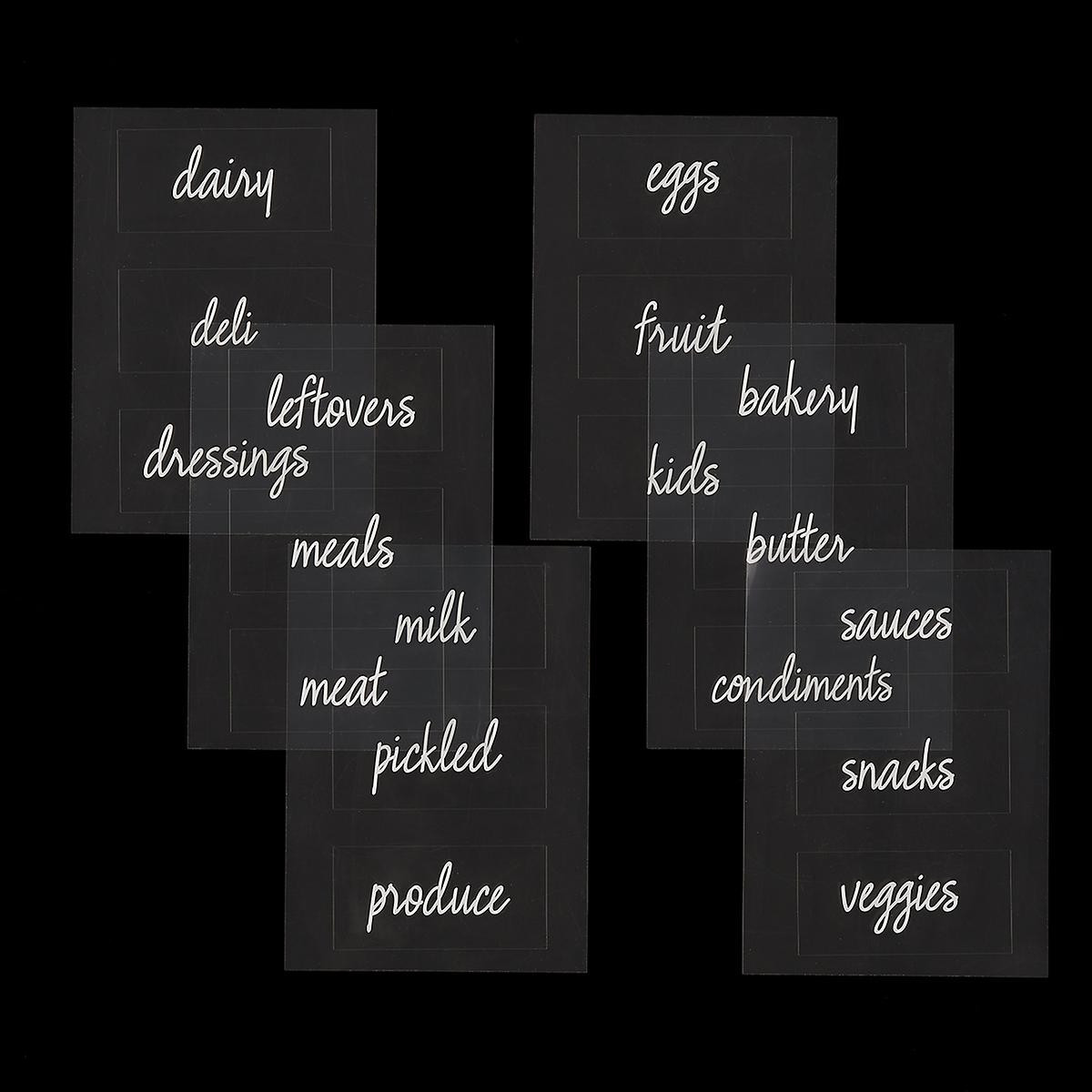 The Home Edit by iDesign Fridge Labels | The Container Store