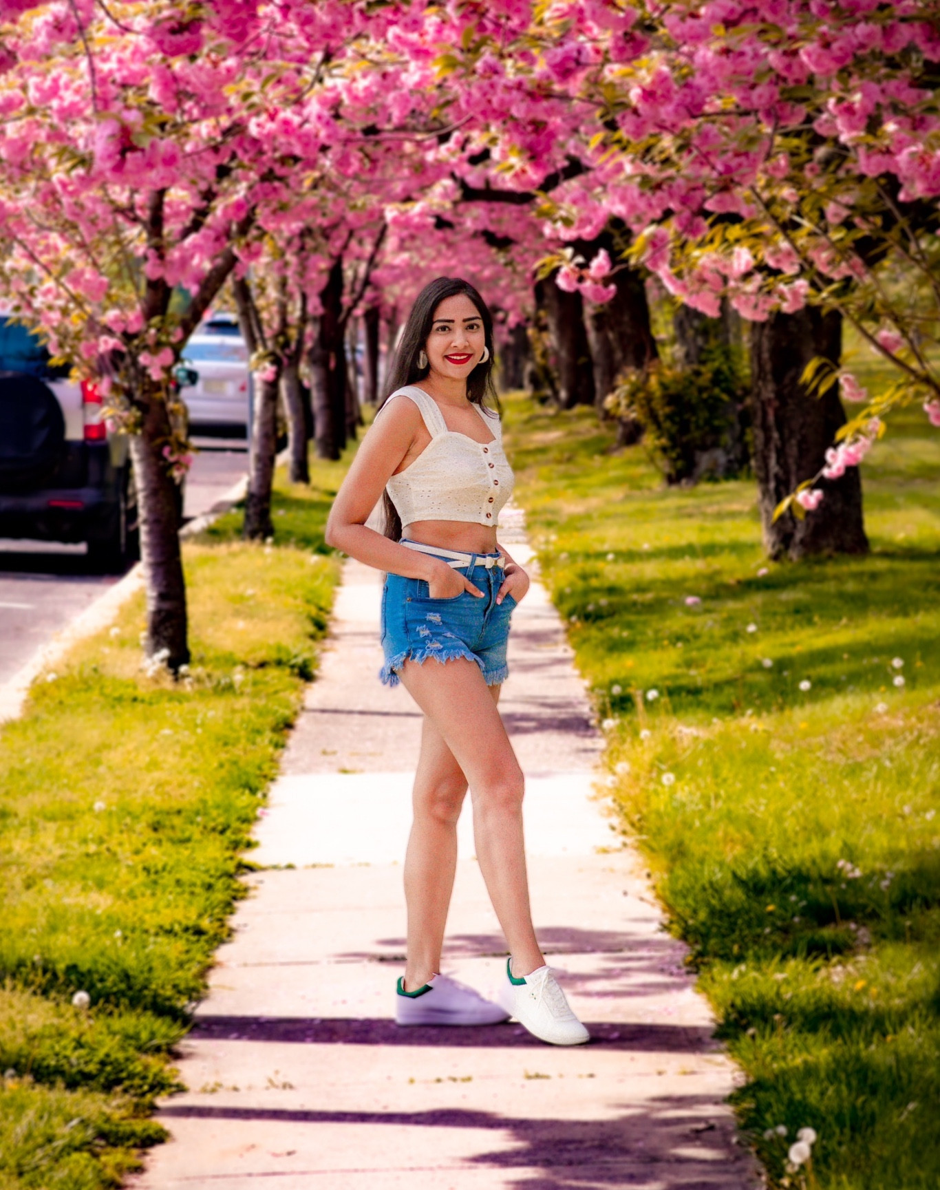 What I would wear for a casual summer brunch💙

Summer outfit, summer fashion, denim shorts, white crop top, white sneakers, casual fit, fit of the day, outfit inspo, outfit inspiration

#LTKunder50 #LTKstyletip #LTKSeasonal