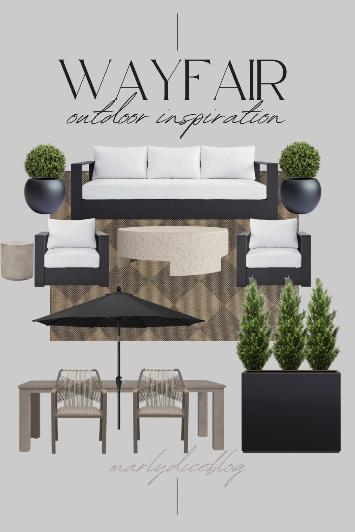 Wayfair outdoor inspiration! 

#LTKHome
