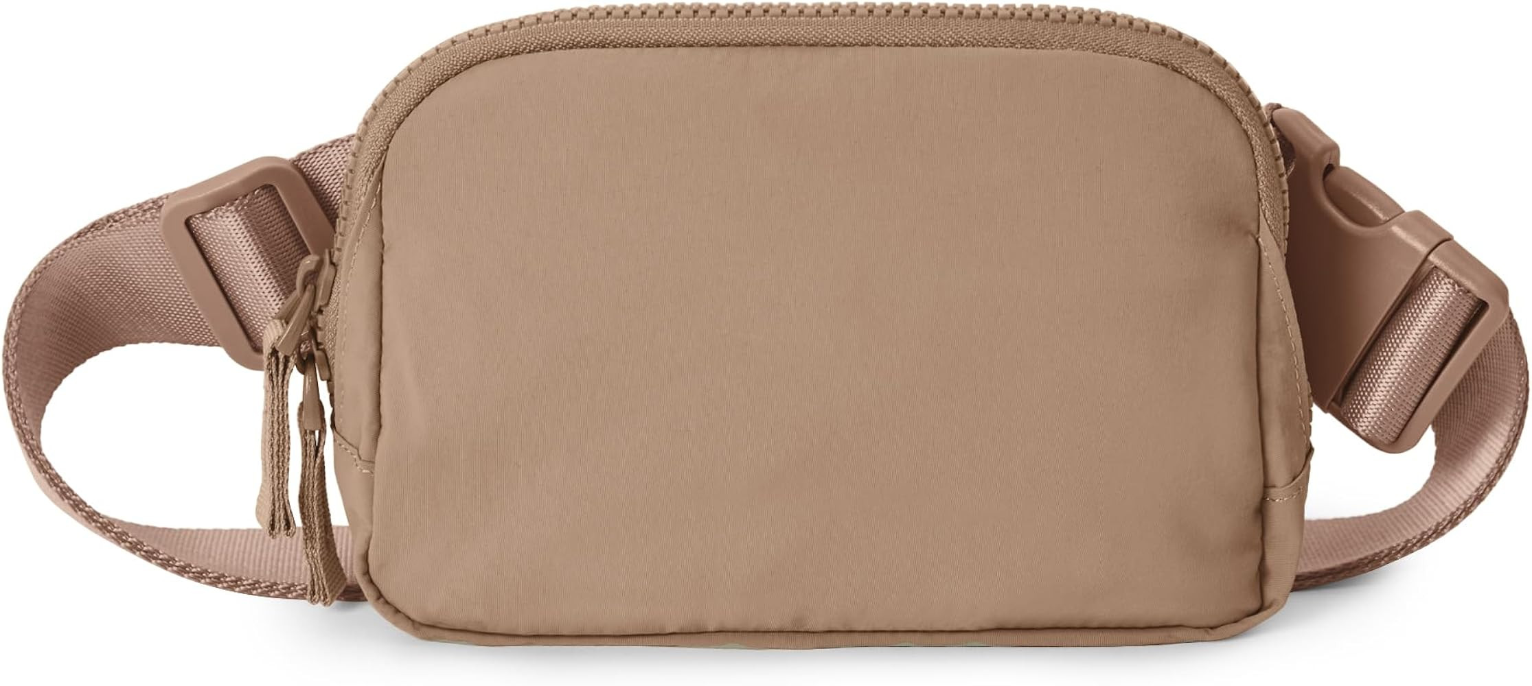 ODODOS Unisex Mini Belt Bag with Adjustable Strap Small Fanny Pack for Workout Running Traveling Hiking, Brown Rose | Amazon (US)