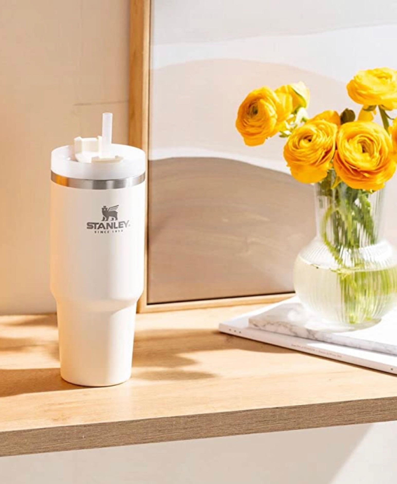 Stanley tumbler. Comes in 14, 20, 30, & 40oz + tons of colors!!!

#LTKsalealert #LTKCyberweek #LTKfit