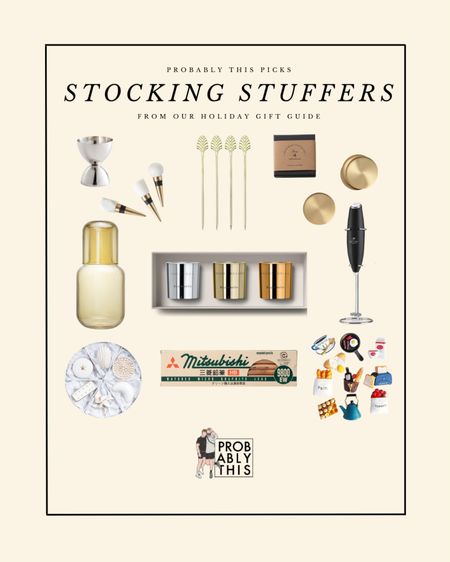 Great things come in small packages. Our stocking stuffers gift guide is here! With picks from Crate and Barrel, Boy Smells, Amazon and more all at a low price point. 

#LTKGiftGuide #LTKHoliday #LTKSeasonal