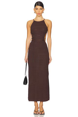 DEVON WINDSOR Monroe Dress in Coco from Revolve.com | Revolve Clothing (Global)