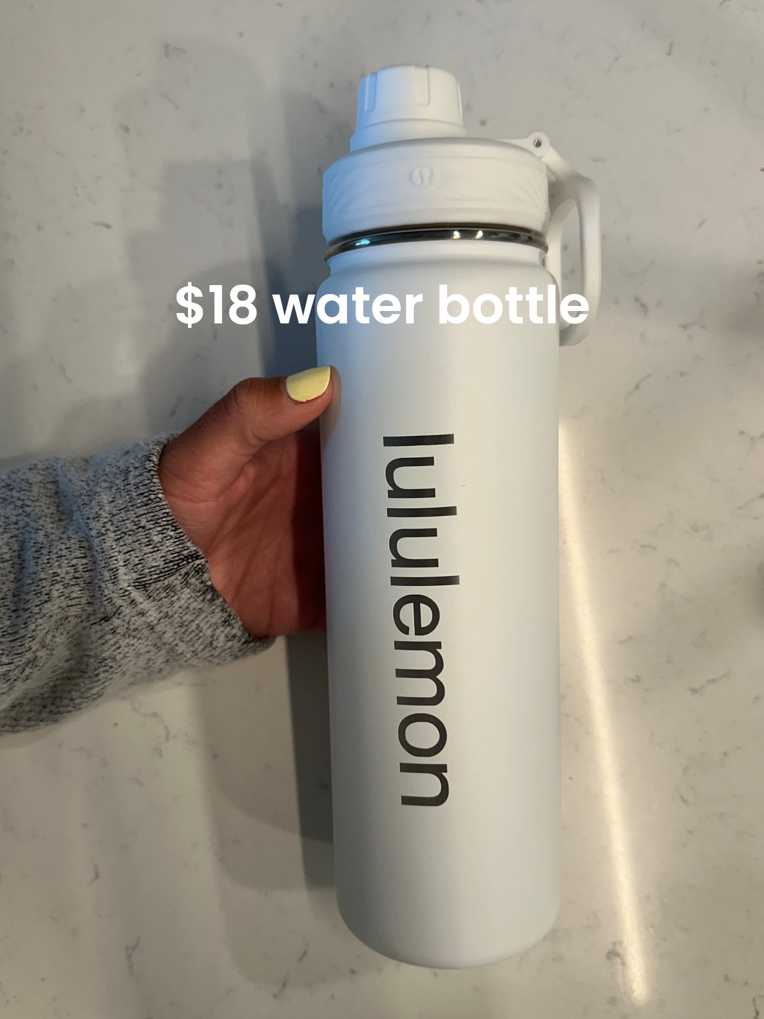 Daily hydration, made easy and chic. ✨ This white bottle is a recent favorite from the gate!! Insulated, such good quality, with a much better price tag. Manifesting the soft quiet luxury life one yellow app find at a time!! 

#LTKFindsUnder50 #LTKHome
