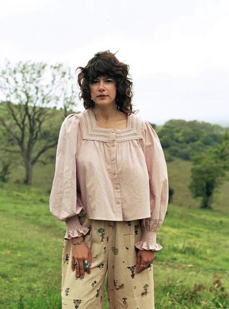 Meadows | Maltese Top in Dusty Pink | Beau & Ro