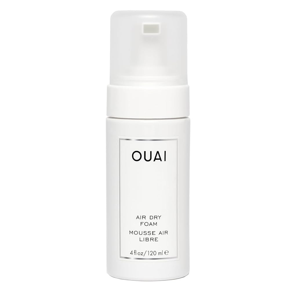 OUAI Air Dry Foam - Hair Mousse for Curly Hair & Beach Waves - Conditioning & Detangling With Kal... | Amazon (US)