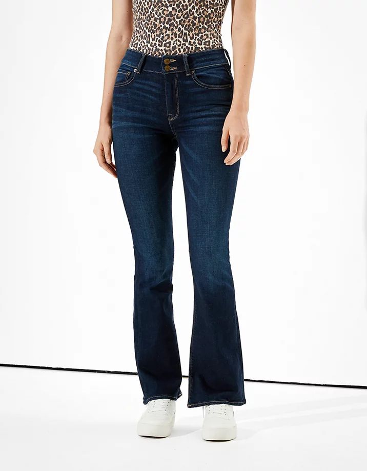 AE High-Waisted Artist® Flare Jean | American Eagle Outfitters (US & CA)
