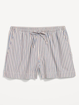 High-Waisted Poplin Pull-On Shorts -- 3.5-inch inseam | Old Navy (US)