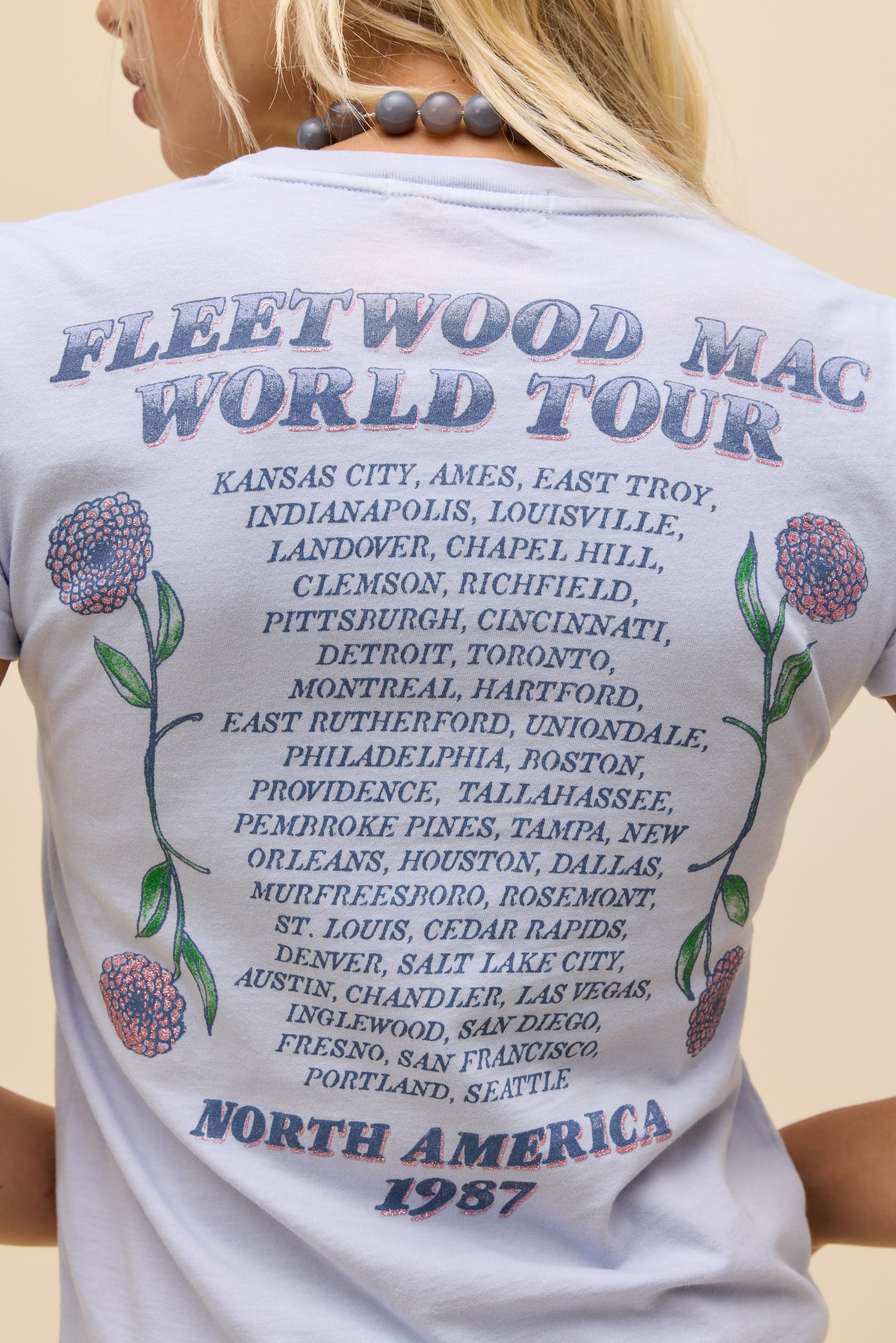 Fleetwood Mac North American Tour 1987 Headliner Tee | Daydreamer