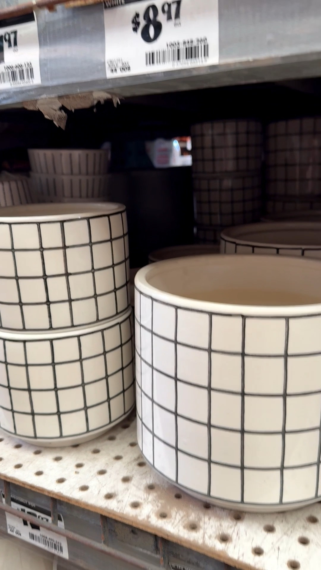 Warmer weather is coming which means new spring containers and vessels for your faux and live plants. 🪴

I’m loving the black and white checkered design because it’s fresh and modern. Tip: although the pots don’t have a drainage hole, you could drill one with a power drill.

And as a mosaic artist it also reminds me of mosaic tiles which are near and dear to my heart. For mosaic tips, tutorials + inspiration please visit my YouTube channel: YouTube.com/julieweilbacher, and follow @julieweilbacher on Instagram.

#flowerpot #plantpot #checkerboardpot #homedepot #target #blackandwhite #mosaic #blackandwhitecheckerboard #containergarden

#LTKHome #LTKSeasonal