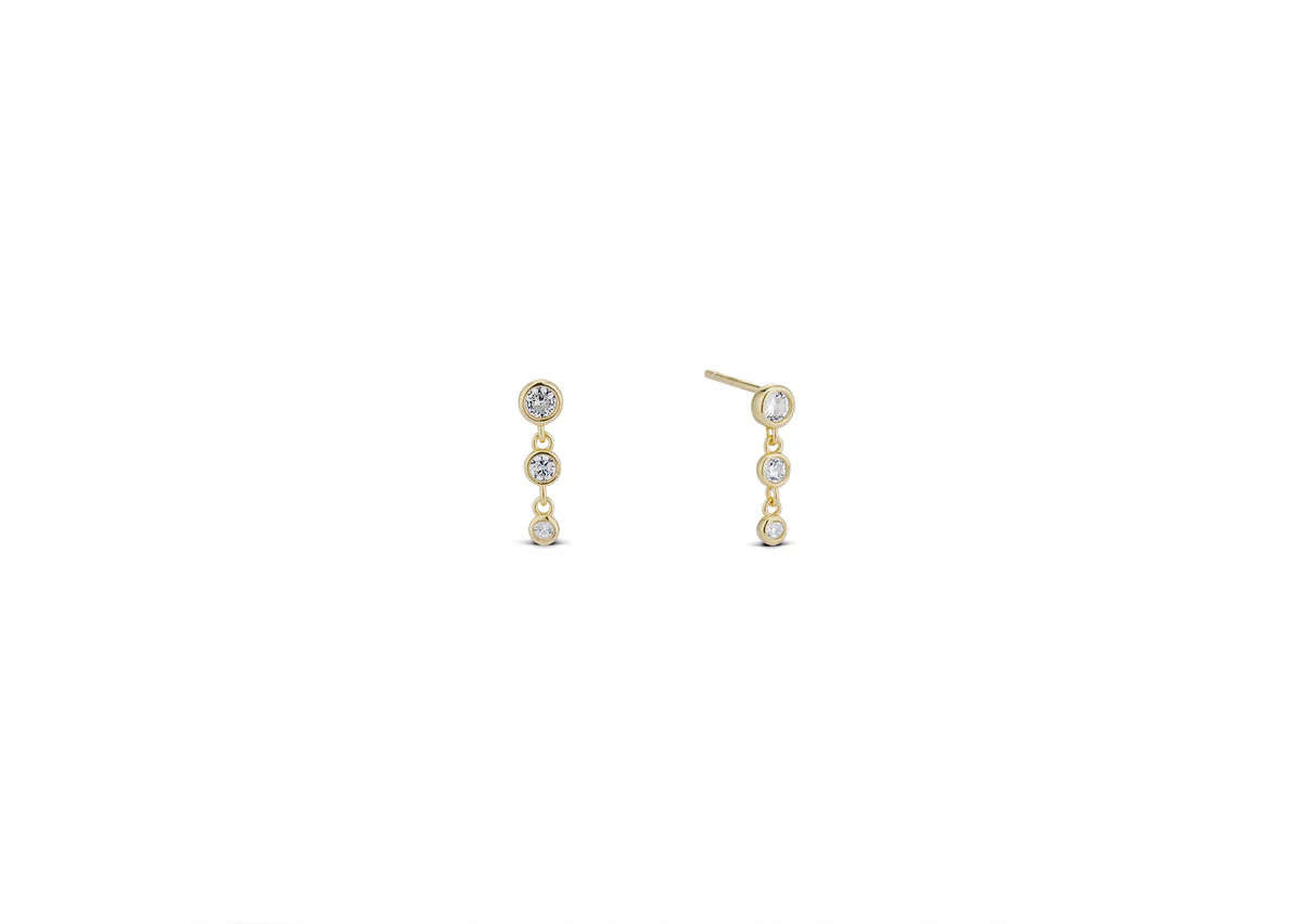 CZ BUBBLE DROP EARRING | EP JEWELS 