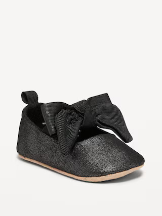 Canvas Bow Ballet Flats for Baby | Old Navy (US)