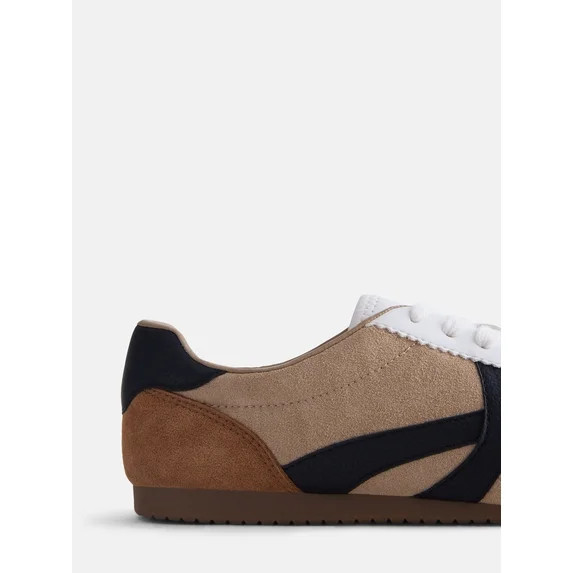 Scenario Women's Lace Up Low Profile Sneakers | Walmart (US)
