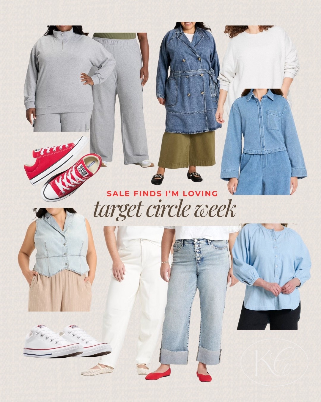 My favorite sweatshirts, sweatpants, denim and shoes on sale at Target circle week. Shop my favorite sale finds all week  

#LTKSaleAlert #LTKSeasonal #LTKPlusSize