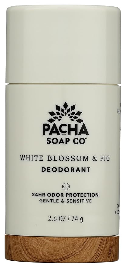 PACHA SOAP White Blossom & Fig Deodorant, 2.6 OZ | Amazon (US)
