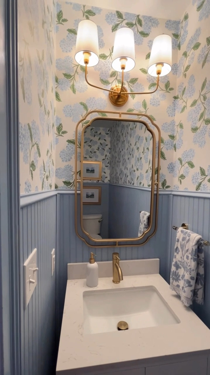 Love how our little powder room turned out!! 

#LTKHome #LTKStyleTip