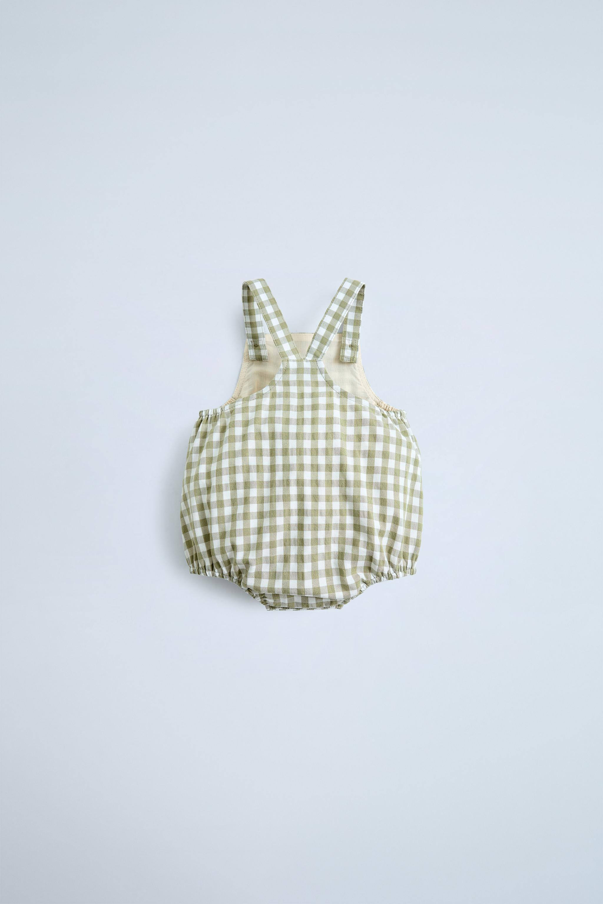 GINGHAM JUMPSUIT | Zara US