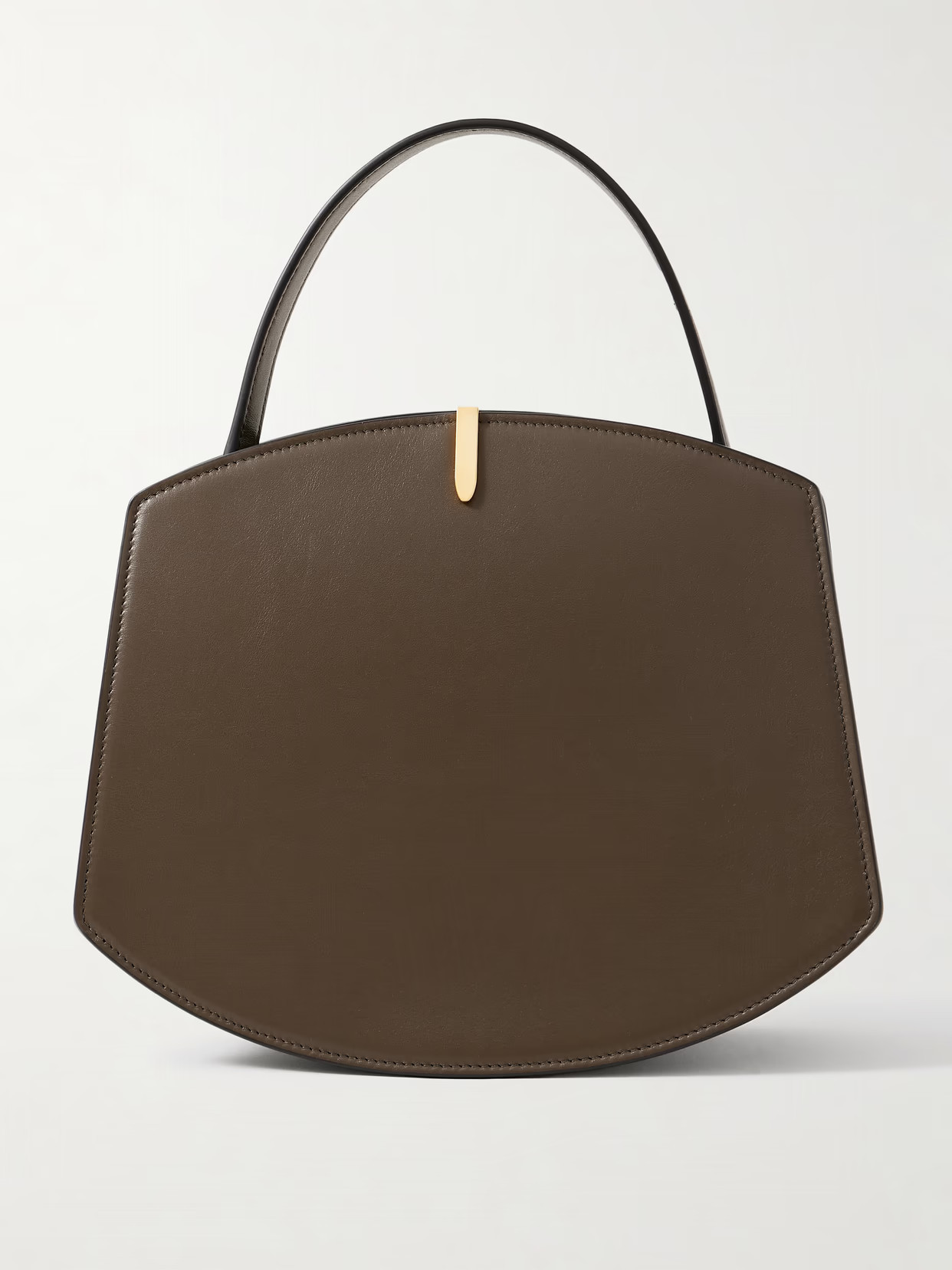 Savette - Florence 25 Leather Tote - Brown | NET-A-PORTER (US)