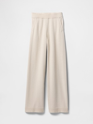 100% Cotton Relaxed Sweater Pants | Gap (US)
