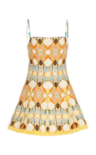 Cruz Linen-Blend Mini Dress | Moda Operandi (Global)