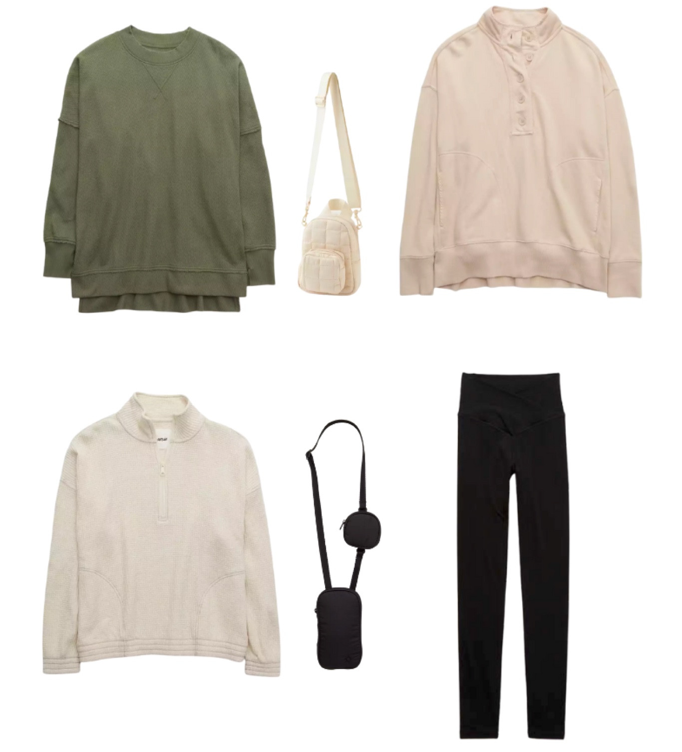 Casual fall outfits, black leggings, cross body bags

#LTKsalealert #LTKstyletip #LTKSeasonal