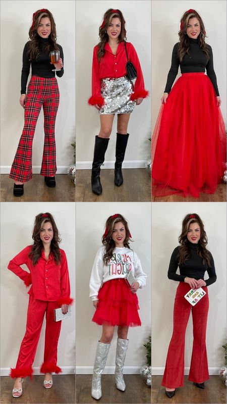 Holiday party outfit ideas, holiday outfits, Christmas party outfits, 

#LTKHoliday #LTKSeasonal #LTKstyletip