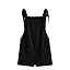 WDIRARA Women's Tie Strap Sleeveless Romper Linen Overalls | Sleeveless Knot Summer Shorts Jumpsu... | Amazon (US)