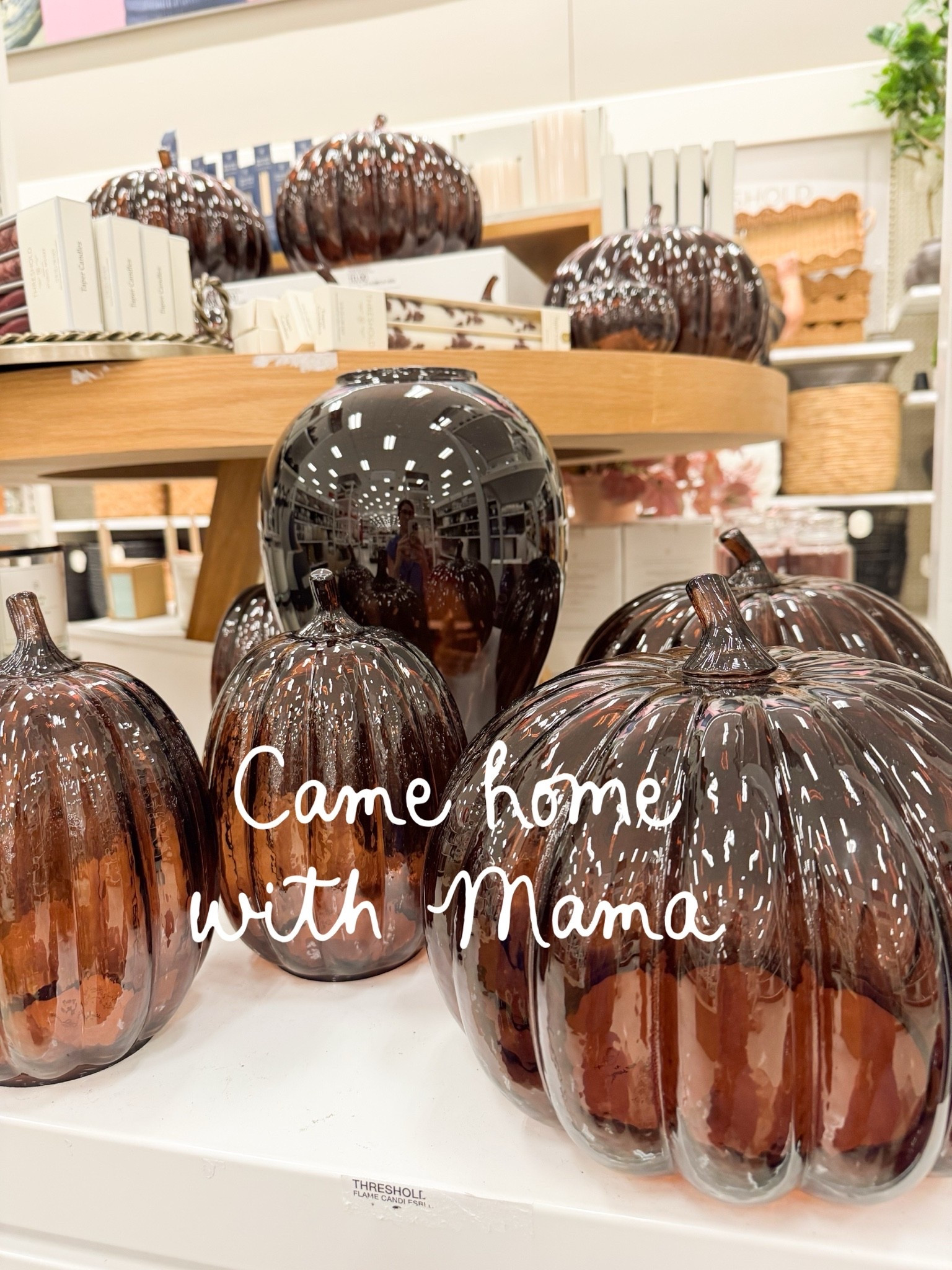 The prettiest chocolate brown glass pumpkins ! Obsessed

#LTKSeasonal #LTKHome