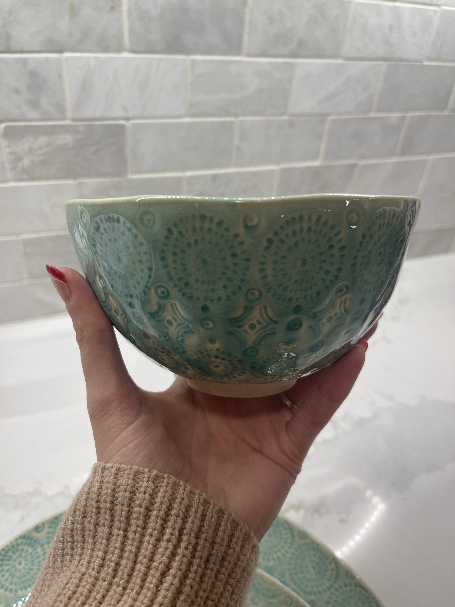 The beautiful Anthropologie dinnerware set that was gifted to me 🩵 

#LTKhome #LTKGiftGuide #LTKstyletip