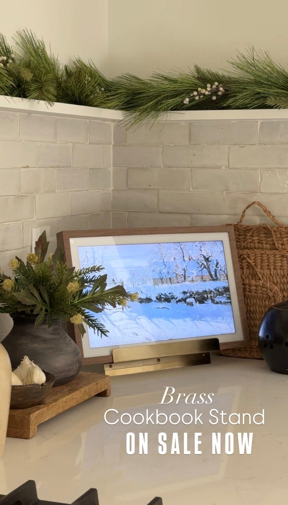 Echo show 15 | cookbook stand | hearth & hand | kitchen counter decor | kitchen counter styling | target finds | amazon | cyber Monday deals 

#LTKHome #LTKFindsUnder50 #LTKCyberWeek