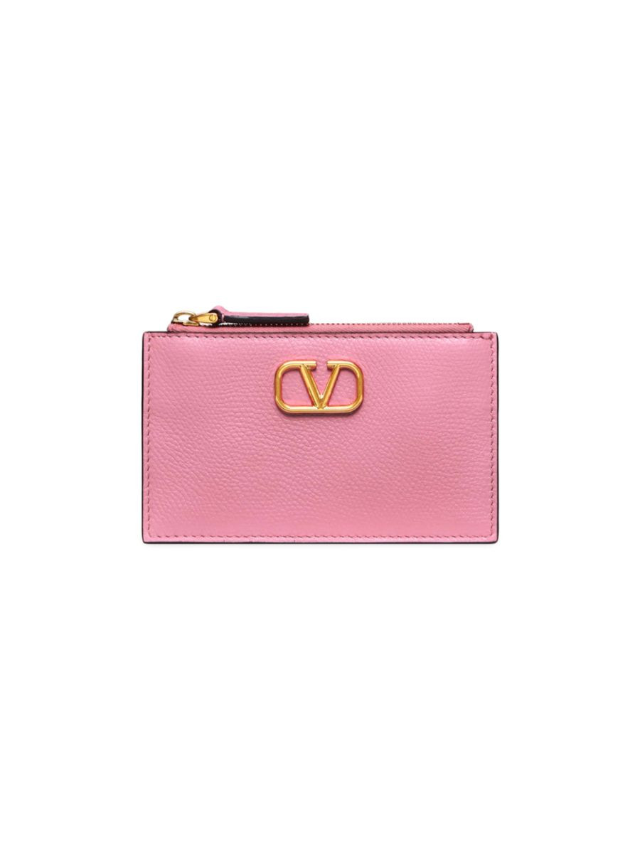 Medium VLogo Canvas Pouch | Saks Fifth Avenue