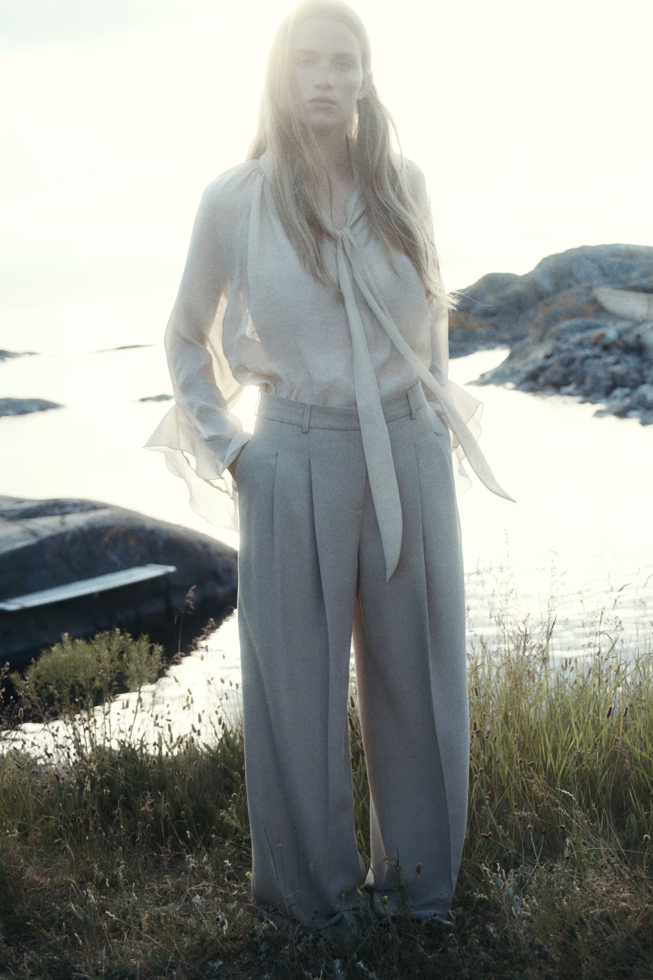 Weite Hose aus Wollmix | H&M (DE, AT, CH, NL, FI)