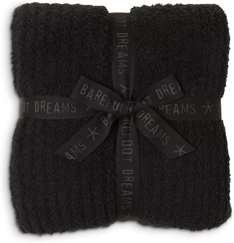 Barefoot Dreams® CozyChic® Ribbed Throw, Black, 54"x72" | Amazon (US)