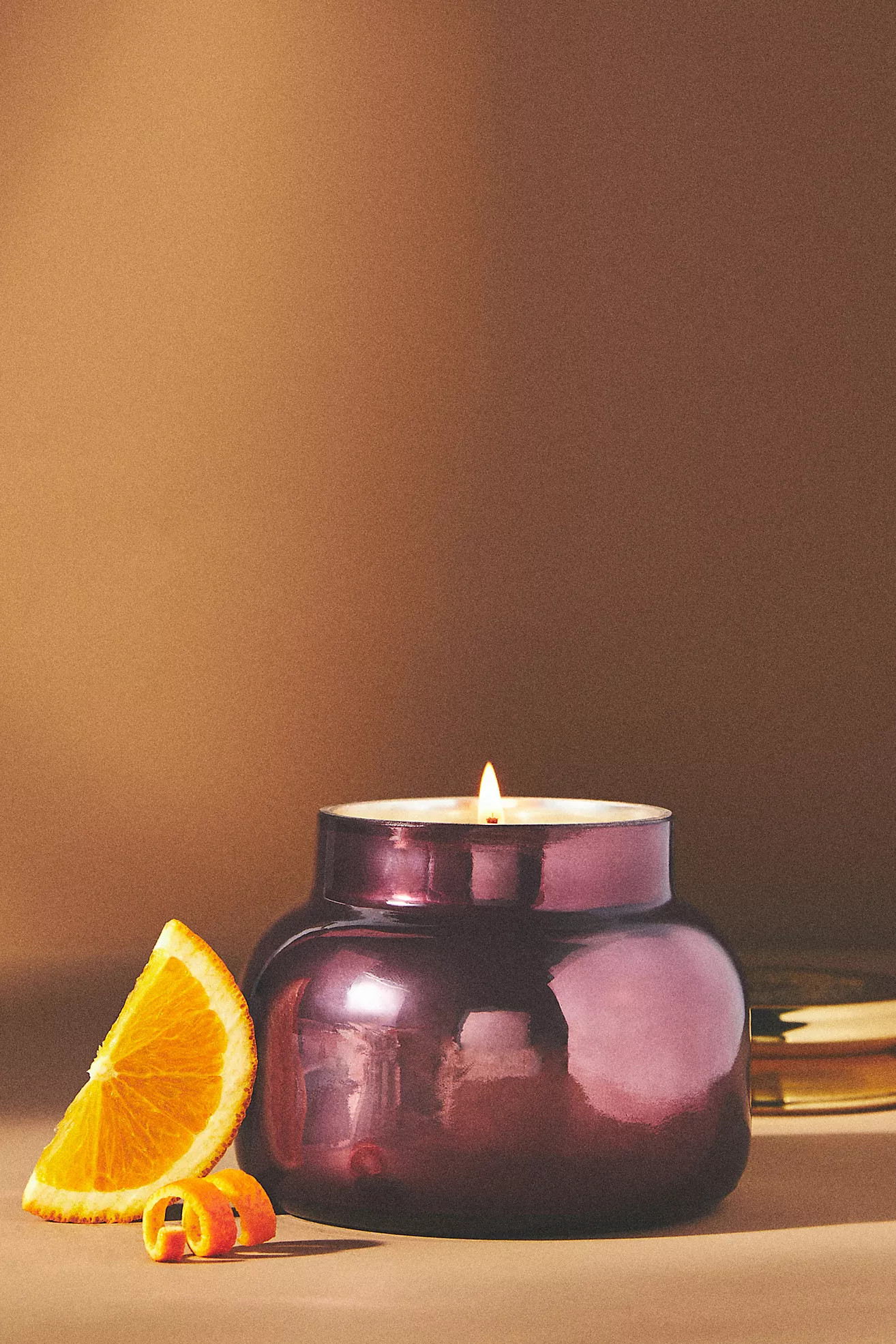 Capri Blue Volcano Purple Luster Jar Candle | Anthropologie (US)