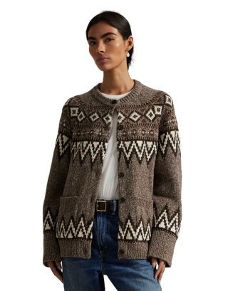 Fair Isle Wool Blend Cardigan | Bloomingdale's (US)
