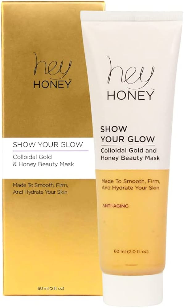 Hey Hone Show Your Glow​ ​Colloidal Gold And Honey Beauty Mask​ |​ Lavish Anti-Aging ​P... | Amazon (US)
