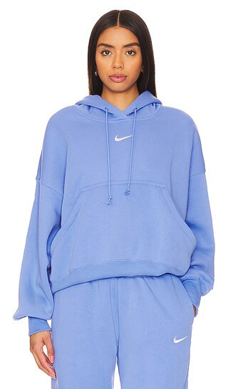 Pheonix Fleece Oversized Pullover Hoodie in Polar & Sail | Revolve Clothing (Global)