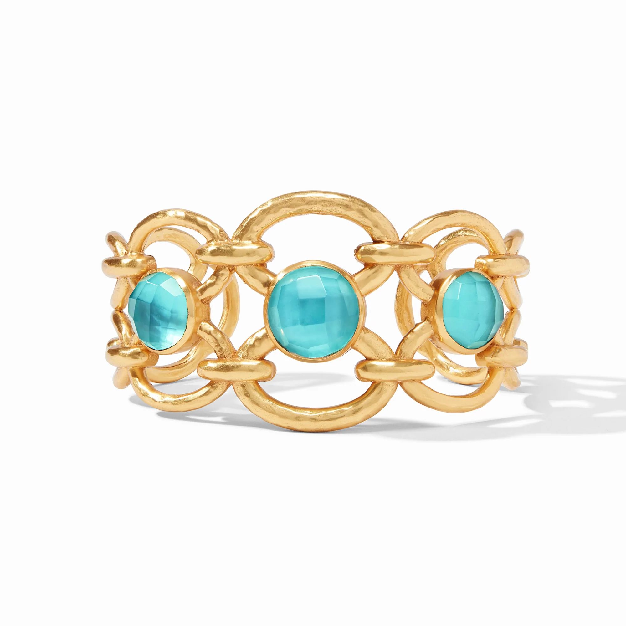 Palermo Gold Stone Cuff | Julie Vos | Julie Vos