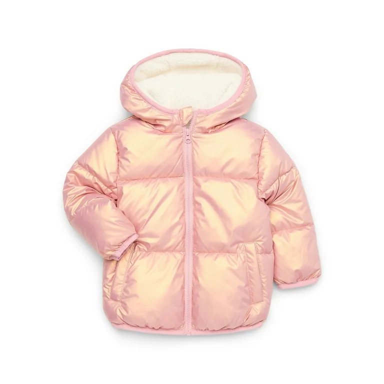 Swiss Tech Toddler Heavyweight Puffer Jacket, Size 12M-5T | Walmart (US)