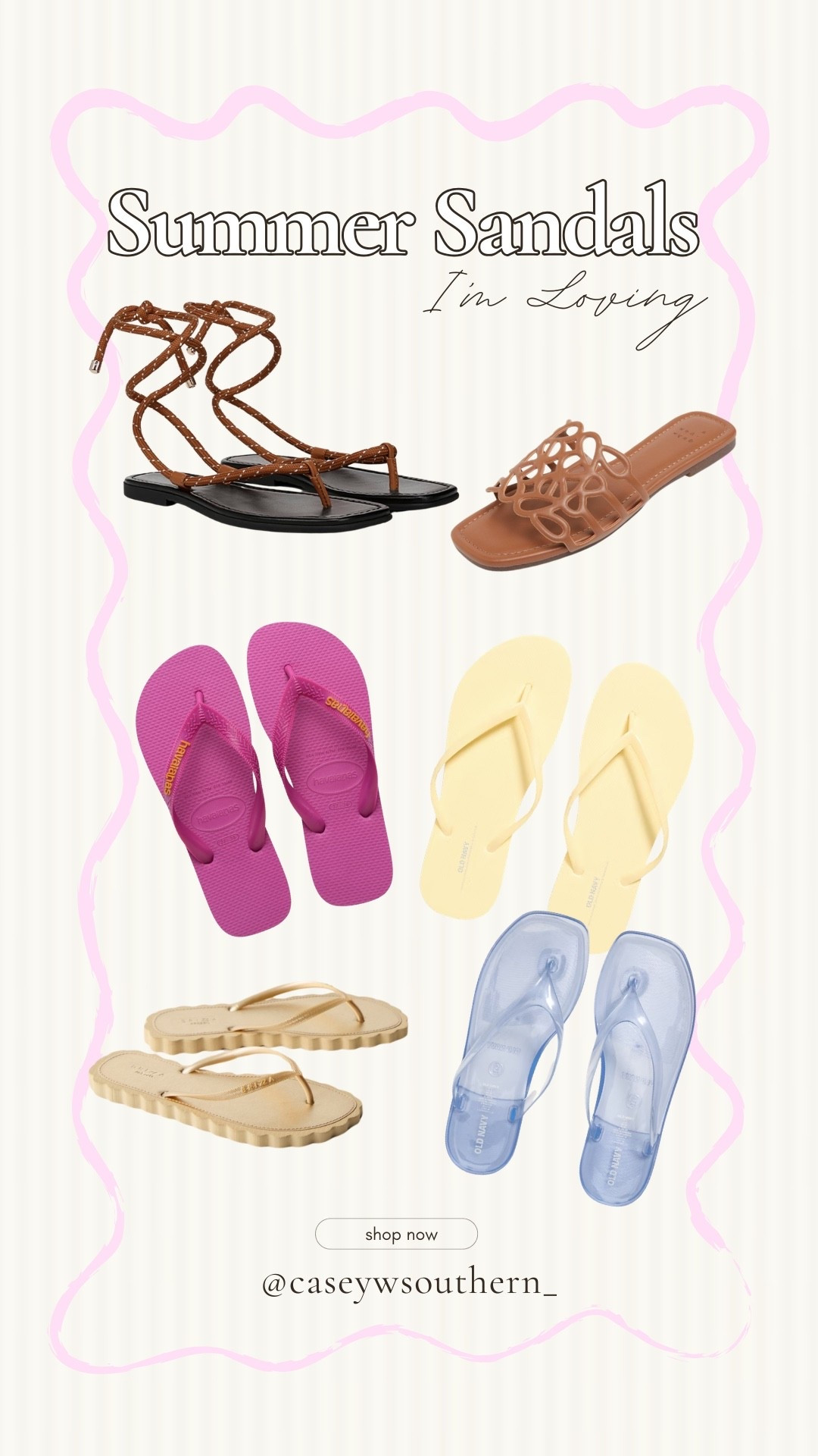Summer sandals I’m loving!

#LTKootd #LTKdayinmylife